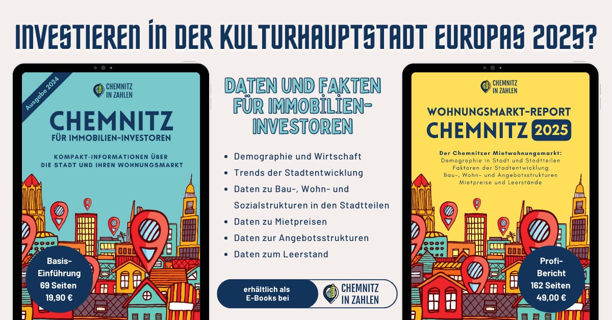Der Wohnungs- und Immobilienmarkt in Chemnitz im Kulturhauptstadtjahr 2025 – Kernbefunde des Wohnungsmarkt-Report Chemnitz 2025