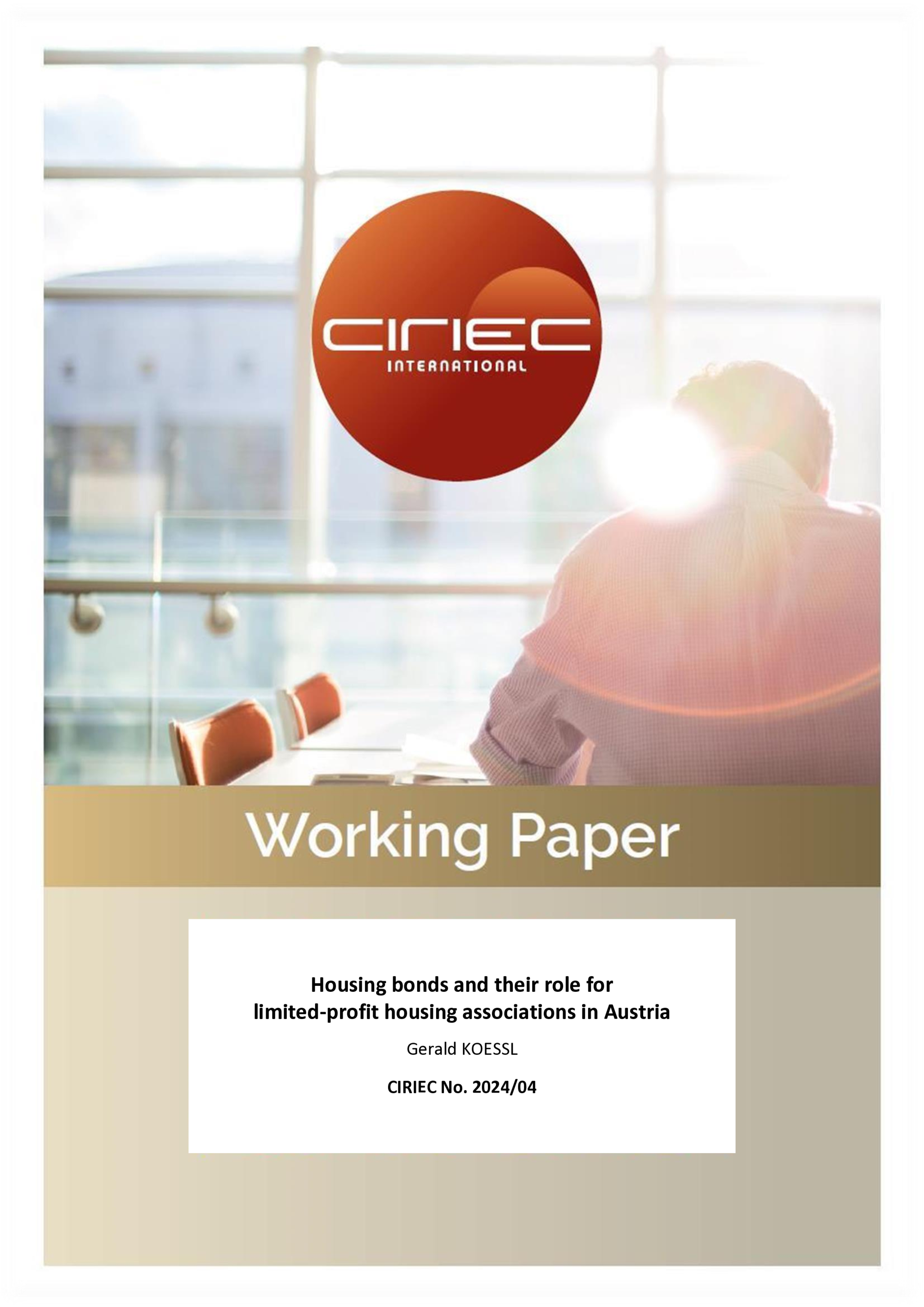Housing bonds and their role for limited-profit housing associations in Austria