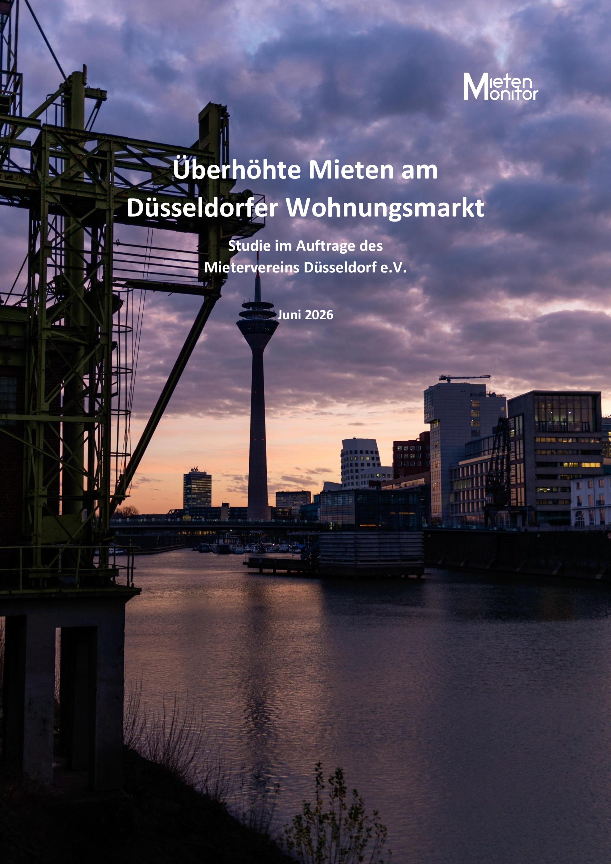 Überhöhte Mieten am Düsseldorfer Wohnungsmarkt (Mietenmonitor 2026)