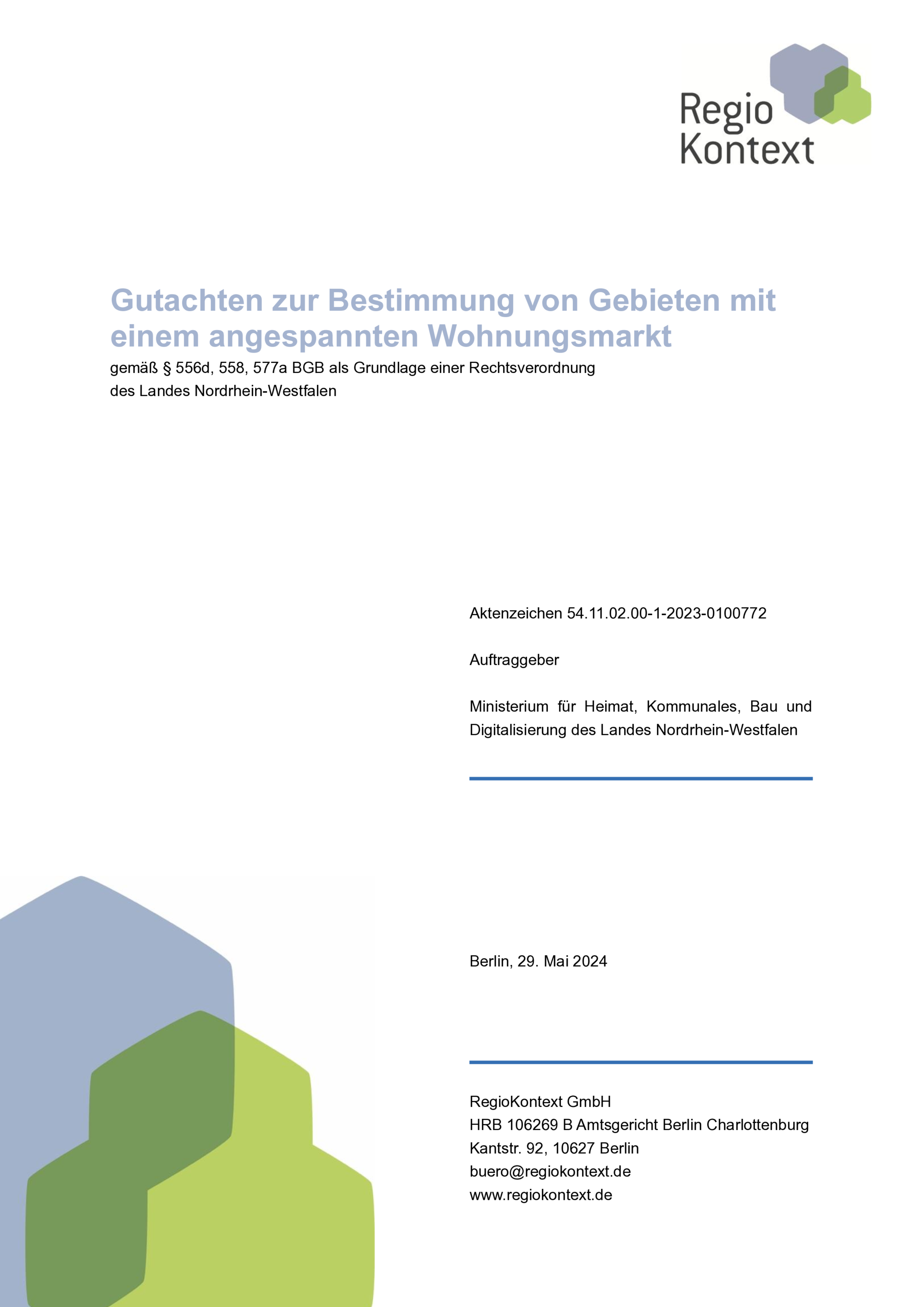 Aus 18 werden 57 – Nordrhein-Westfalen weitet Mieterschutzverordnung aus