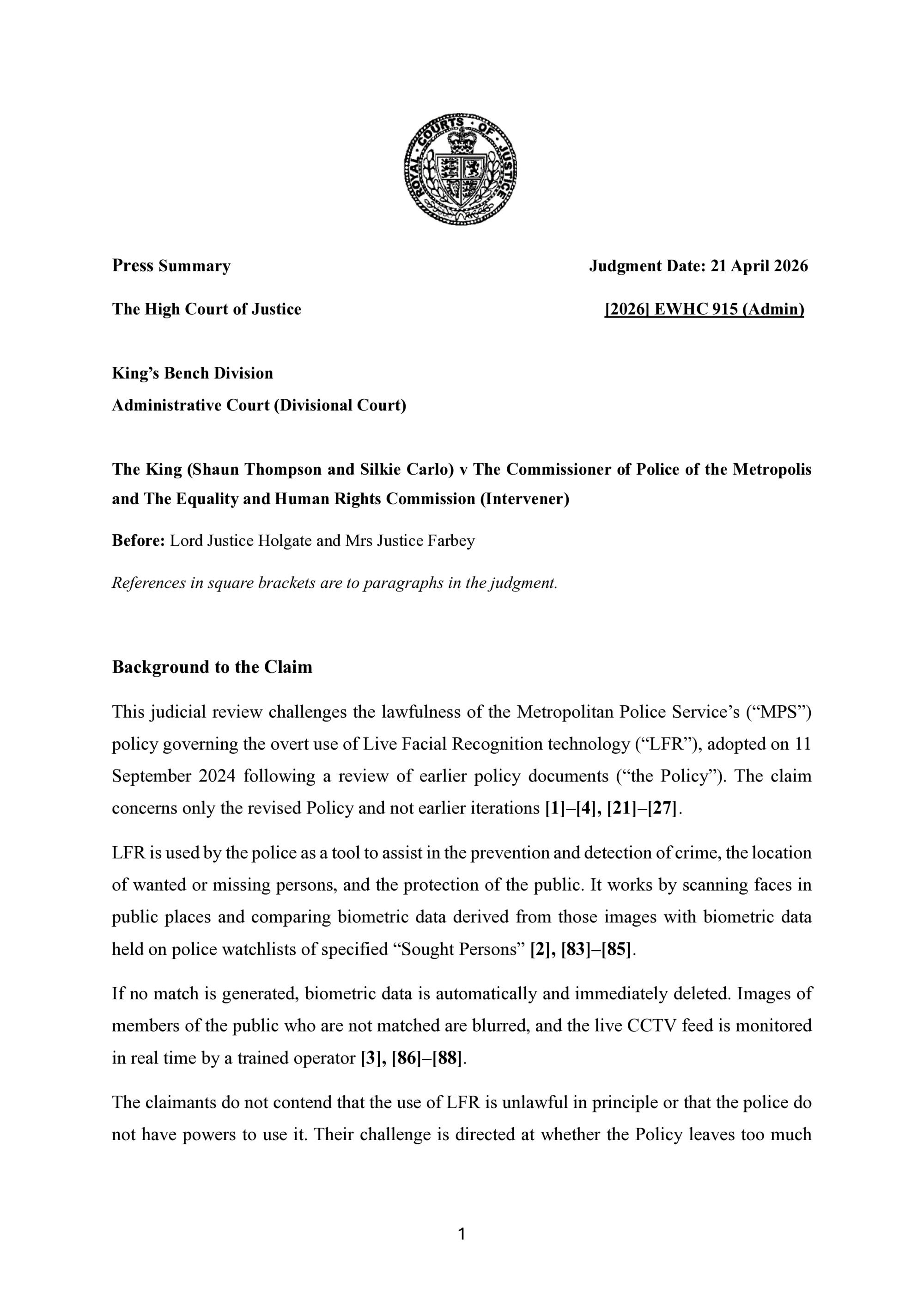 First page of the PDF