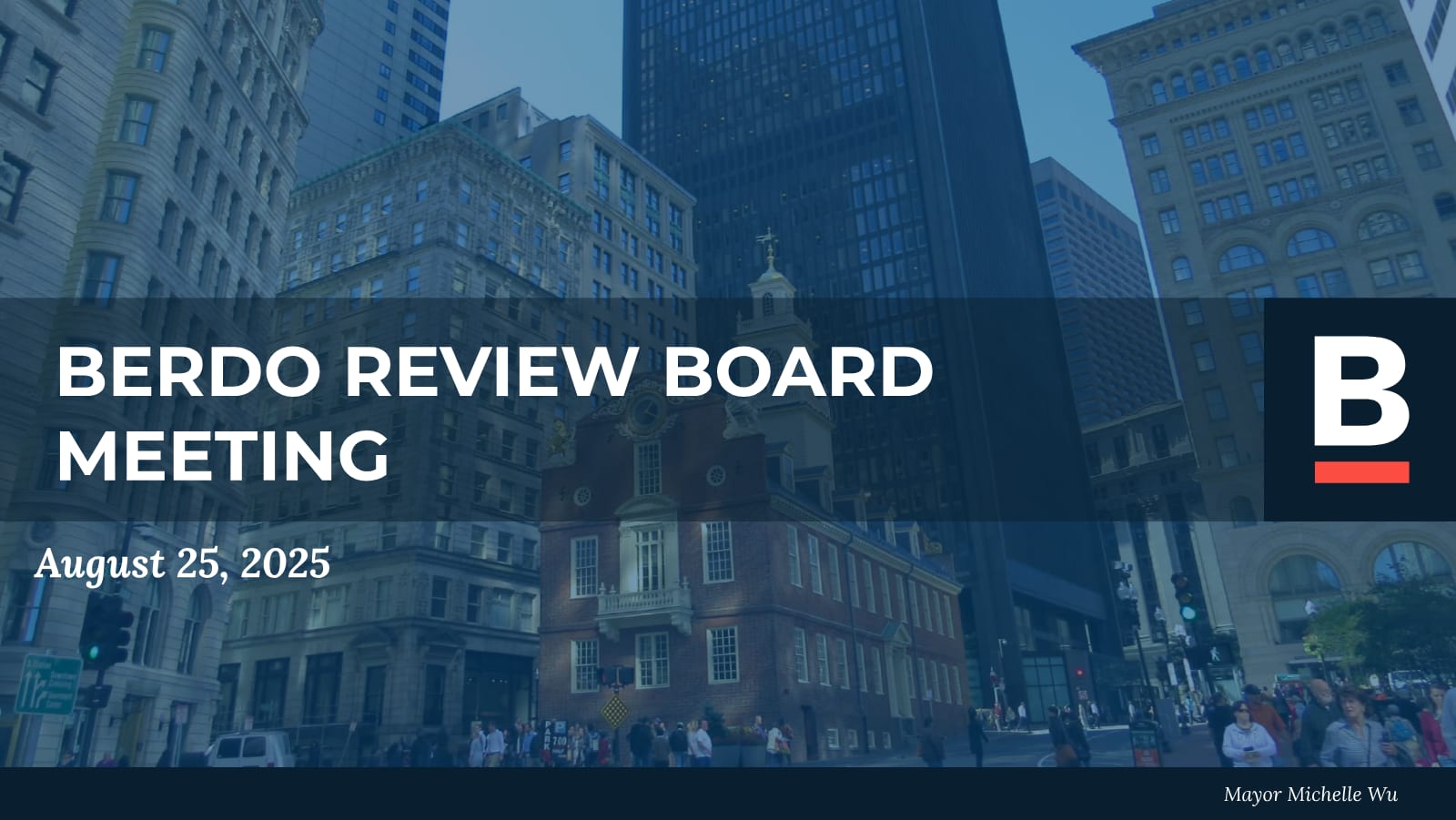 BERDO Review Board Meeting Presentation, 25 August 2025 (City of Boston)