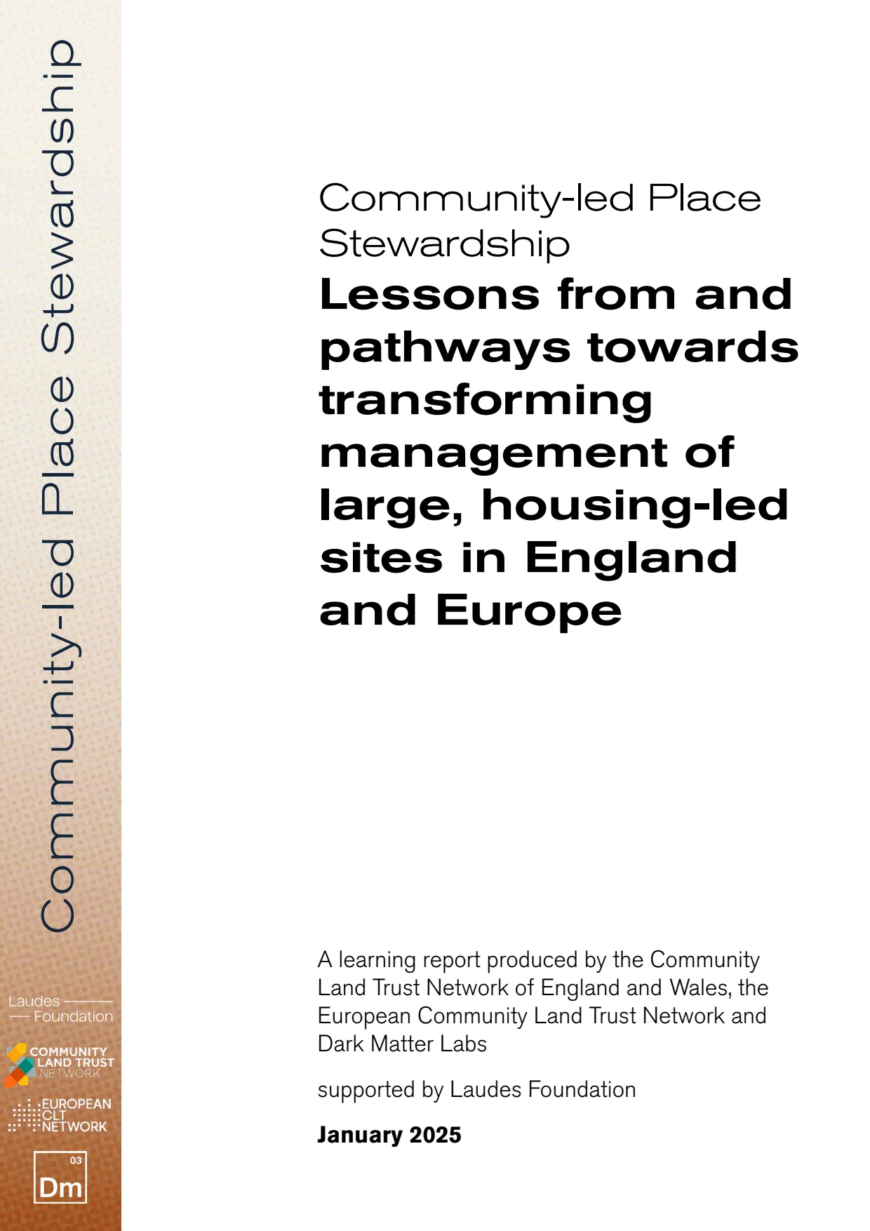 Community-led Place Stewardship